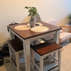 Tall Dining Table Set