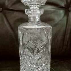 Vintage Crystal Decanter