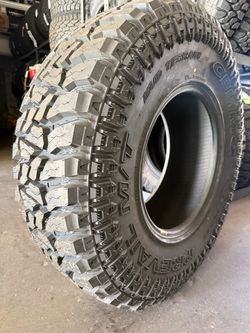 4 NEW CELIMO MUD TERRAIN TIRES – 37x12.50R17, 8 PLY
