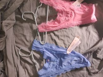 Small Victoria secret panties brand new with tags on them