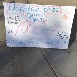 Venta De Garage Y Desayuno Burritos Y Café 