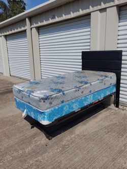 Twin size bed metal frame