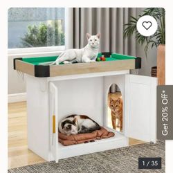 Cat Pool Table Furniture 