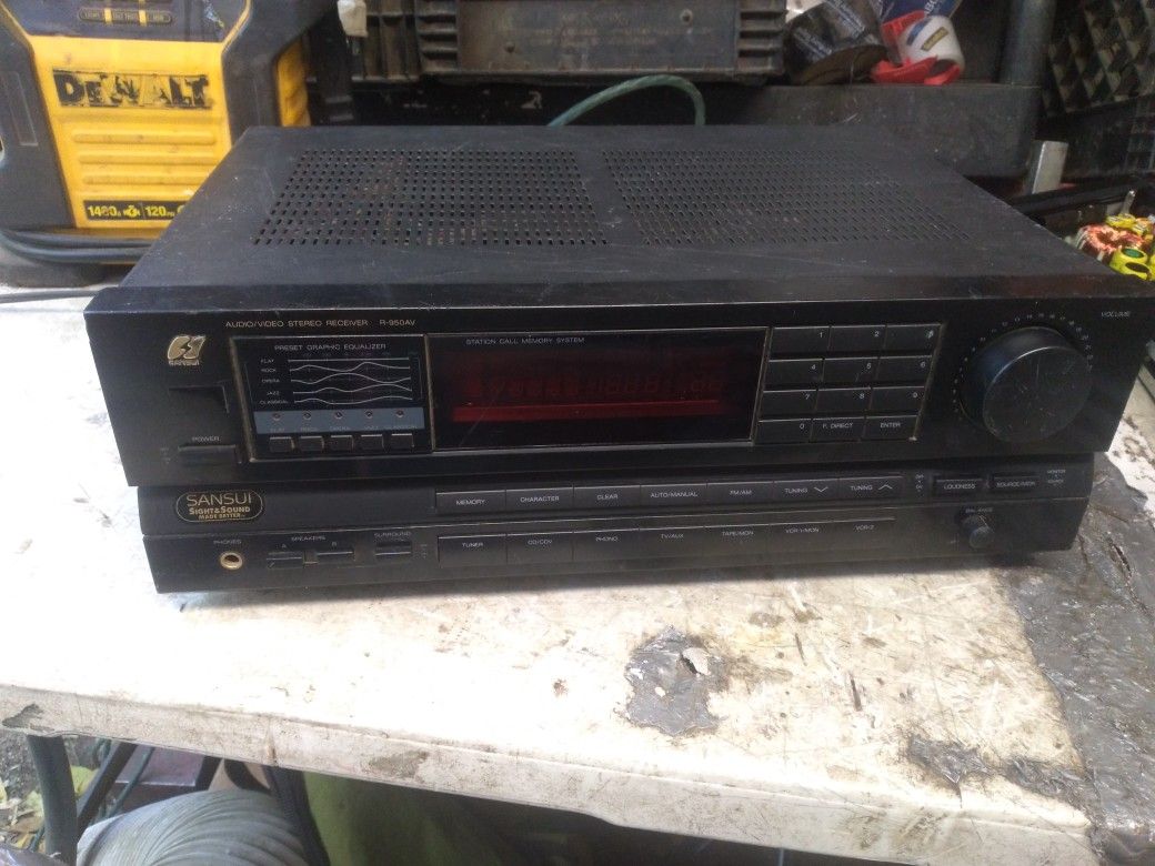 STEREO  RECEIVER SANSUI  