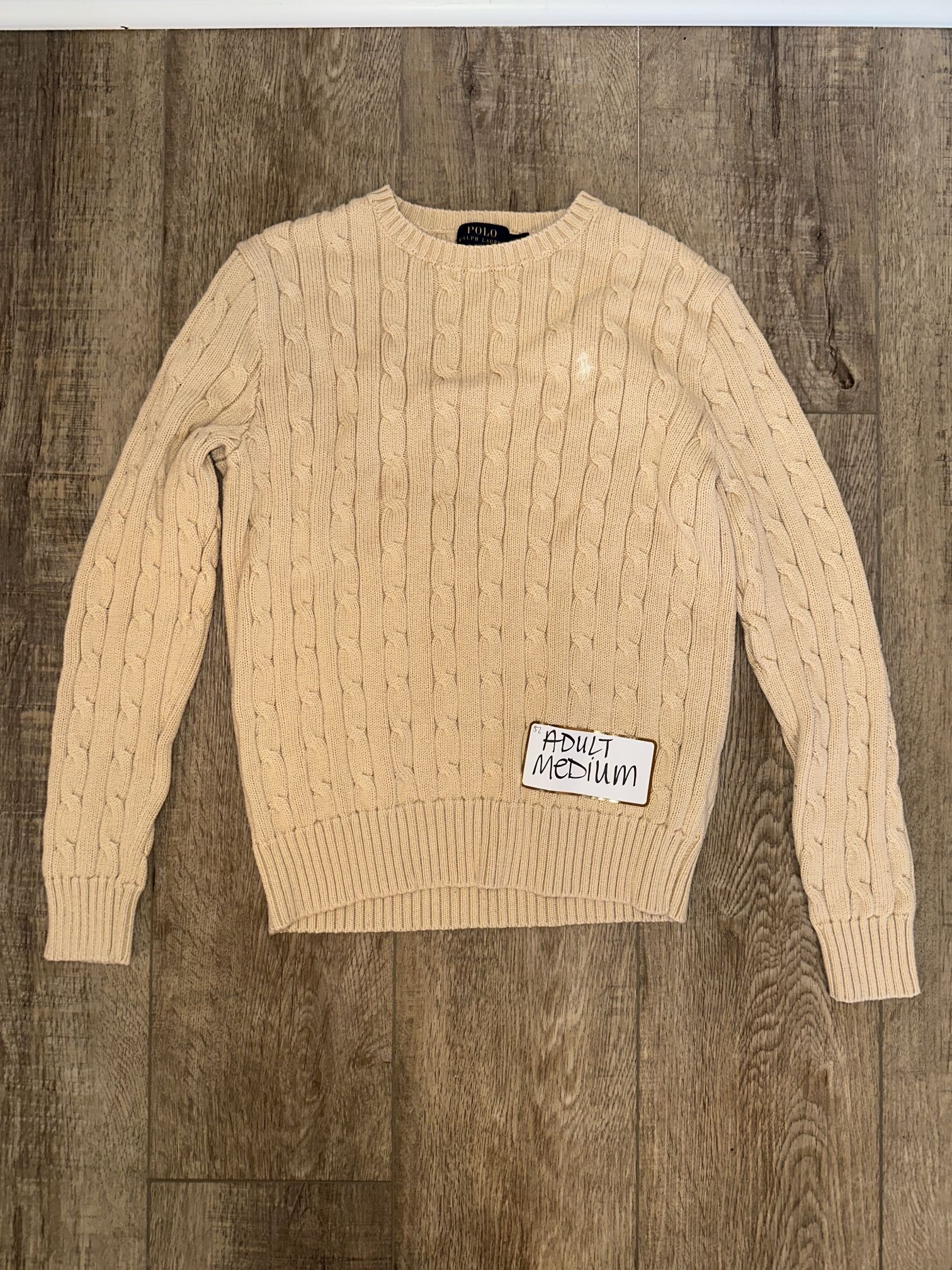 Ralph Lauren Tan Sweater