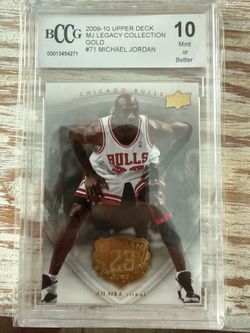 Michael Jordan BCCG 10 GOLD