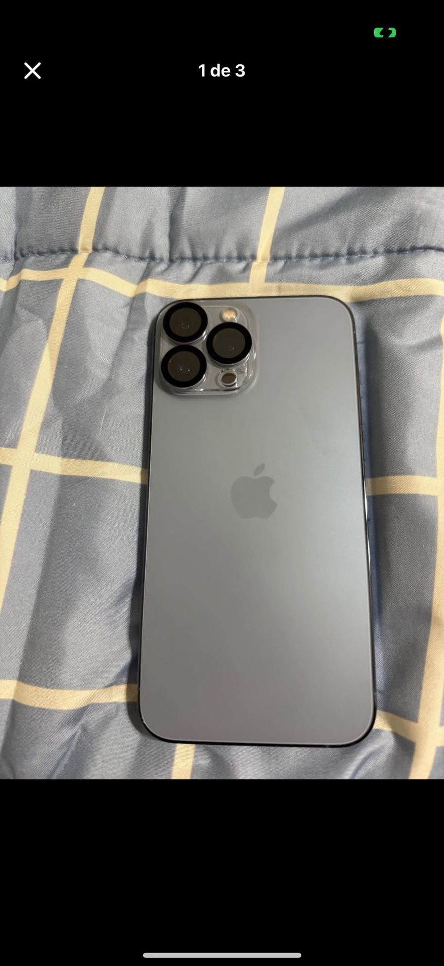 Apple iPhone 13 Pro Max (256 GB) Excellent Conditions no cracks or dents