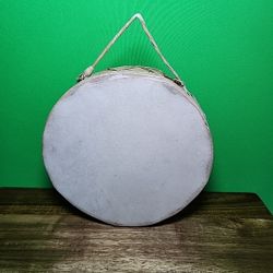 Tarahumara Drum Mexican Rawhide Vintage