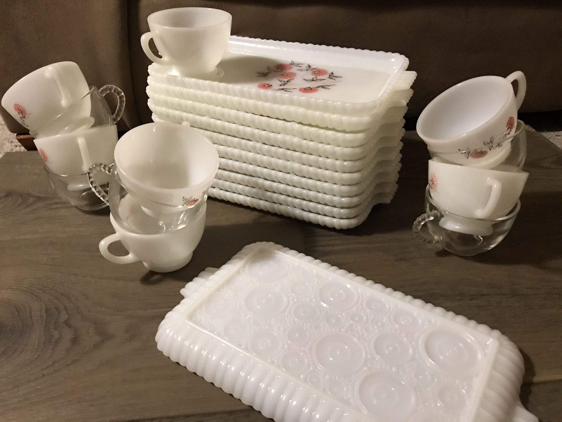 Cocktail Plates and Cups