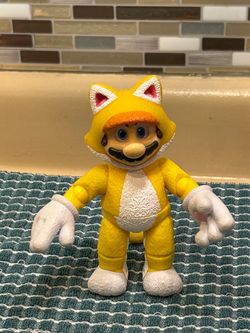Jakks Pacific The Super Mario Bros. Movie Cat Mario 5" Action Figure