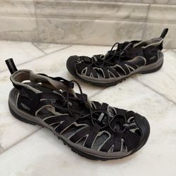 Size 7 Women’s Keen Whisper Sandals Black / Gray
