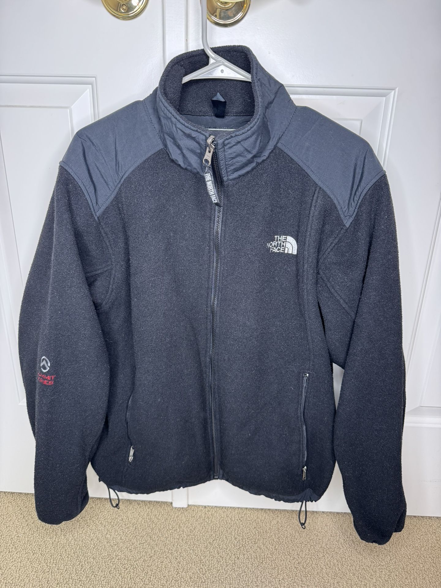 The North Face Summit Series Fleece Full Zip Black Jacket (Men’s Size Small)