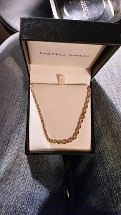 10KY solid D/C 24" ROPE CHAIN