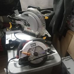 Chicago Circular Saw /And Chicago Chop Saw 