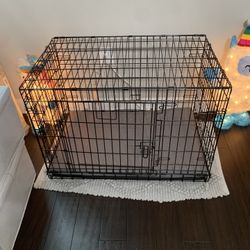 Barely Used Collapsing Dog Crate 36x22