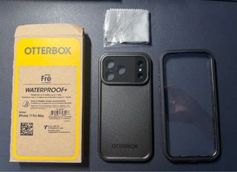 OtterBox iPhone 17 Pro Max FRĒ Series Waterproof iPhone Case - Black