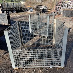 Storage Cage Box on Wheels. 