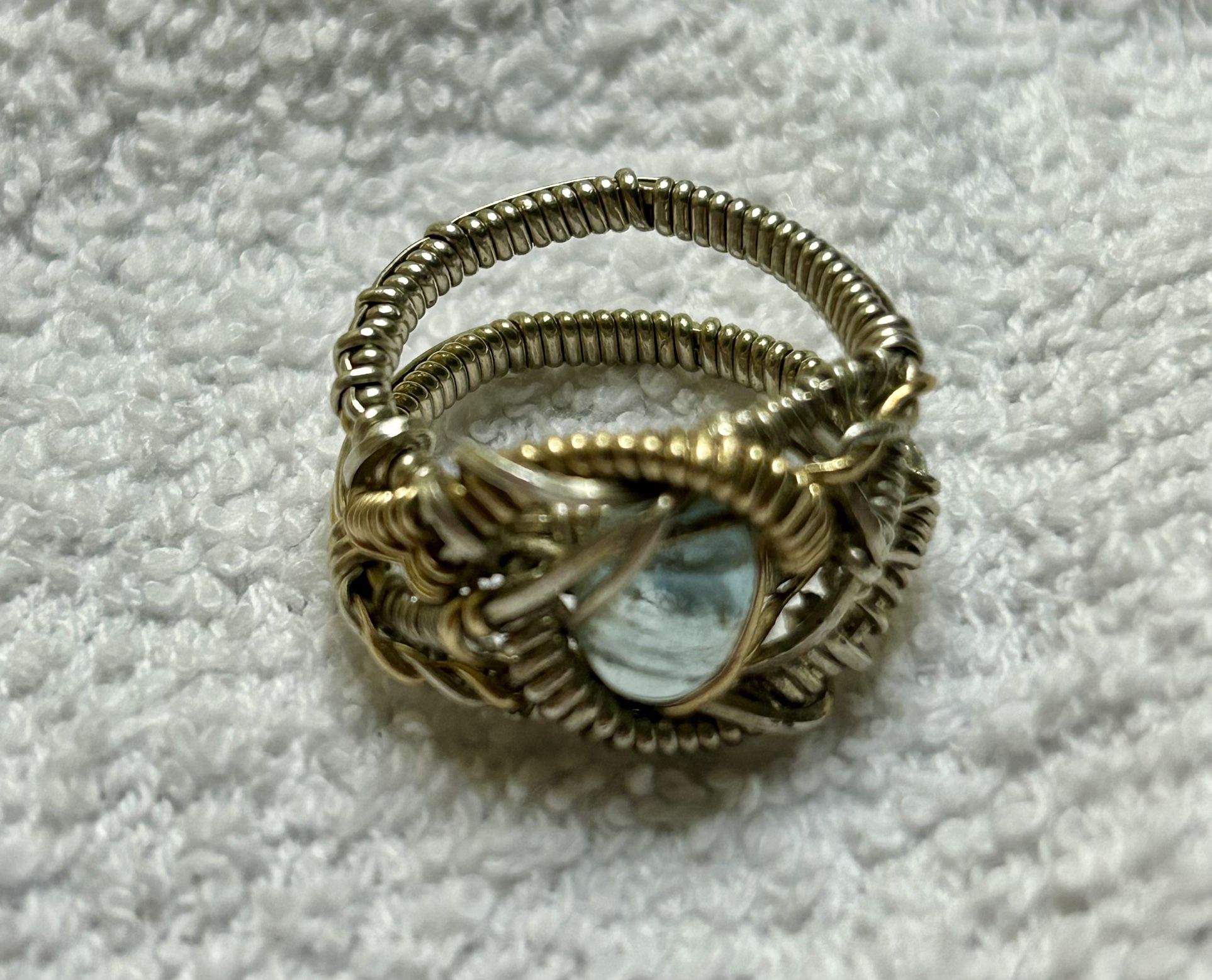 Handcrafted Wire-Wrapped Ring