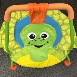 $15 - Mini Toddler Trampoline - Turtle - Barely Used