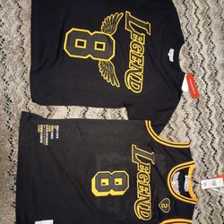 Kobe Bryant Jersey And Shirt Bundle Medium 