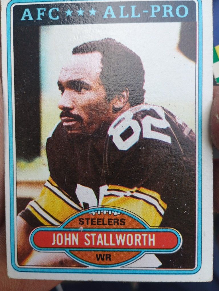 AFC All Pro John Stallworth , Richard bishop To Tall Jones And More