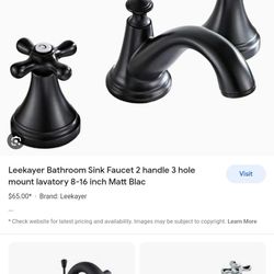 Bathroom Two Handle Cet Faucet New$50