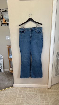 Lee Women’s 16 Medium M Blue Denim Jeans Pants