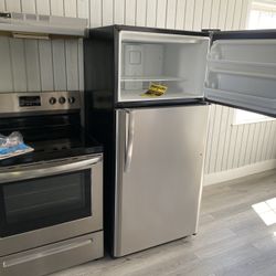 Stainless Steel Frigidaire Fridge