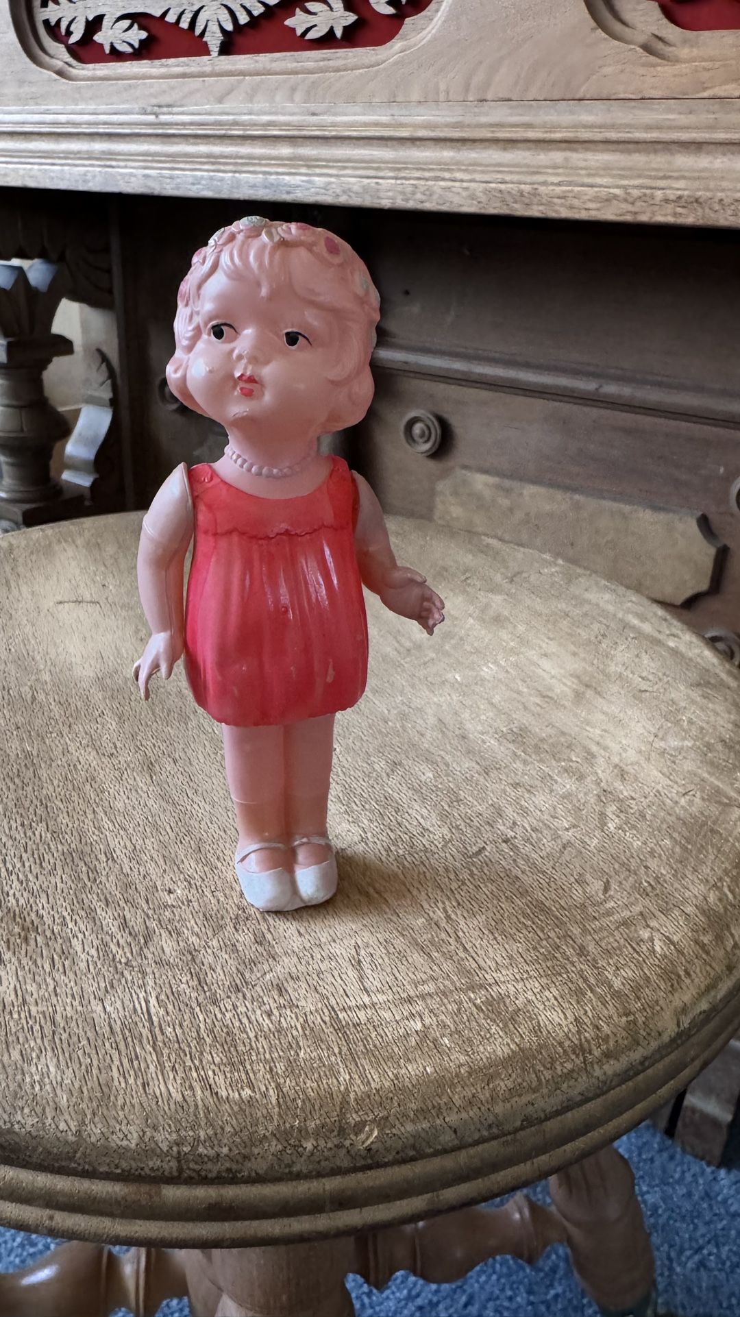 Celluloid Doll with moving arms