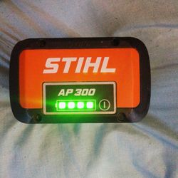 Stihl AP 300 lithium ion battery LIKE NEW