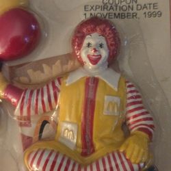 3-Vintage Mc Donalds Magnets .