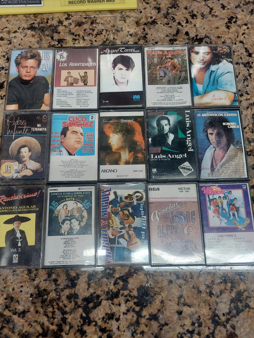 Cassette Tapes En Español Varios Artistas