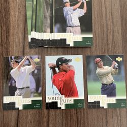 2001 Upper Deck Golf Rookie Card Set “Young Guns”