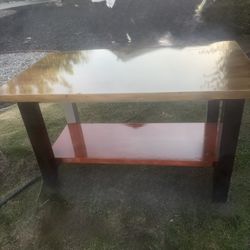 Medal/wood Coffee Table 