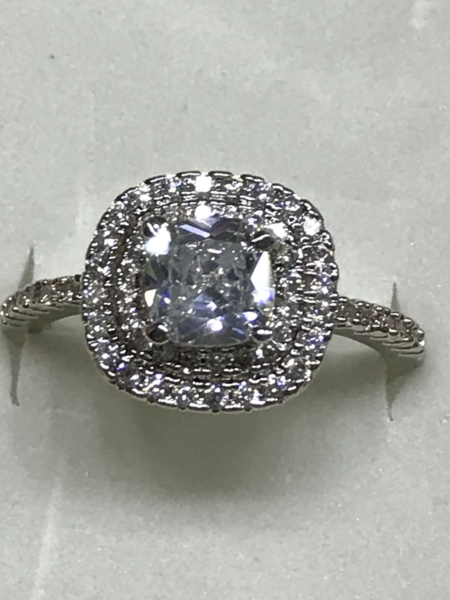 Size 7 engagement ring