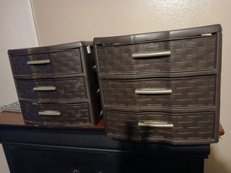 Plastic drawers mini