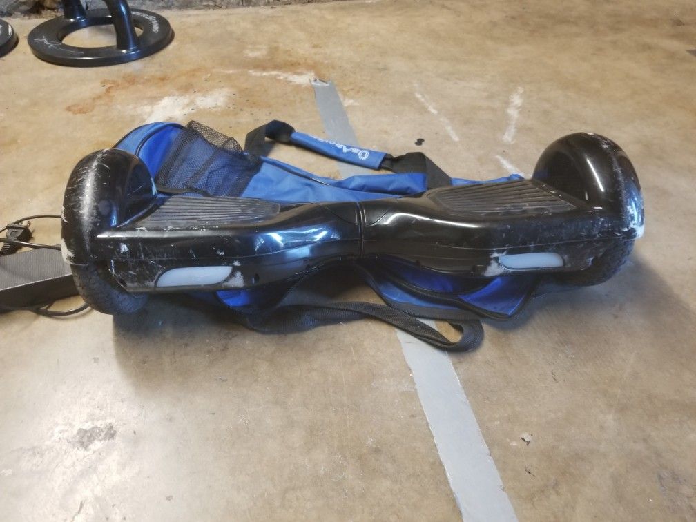 Fast Hoverboard with bag and charger