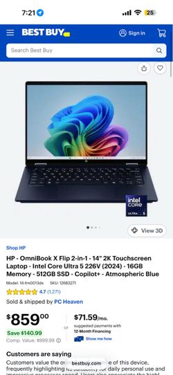 HP - OmniBook X Flip
