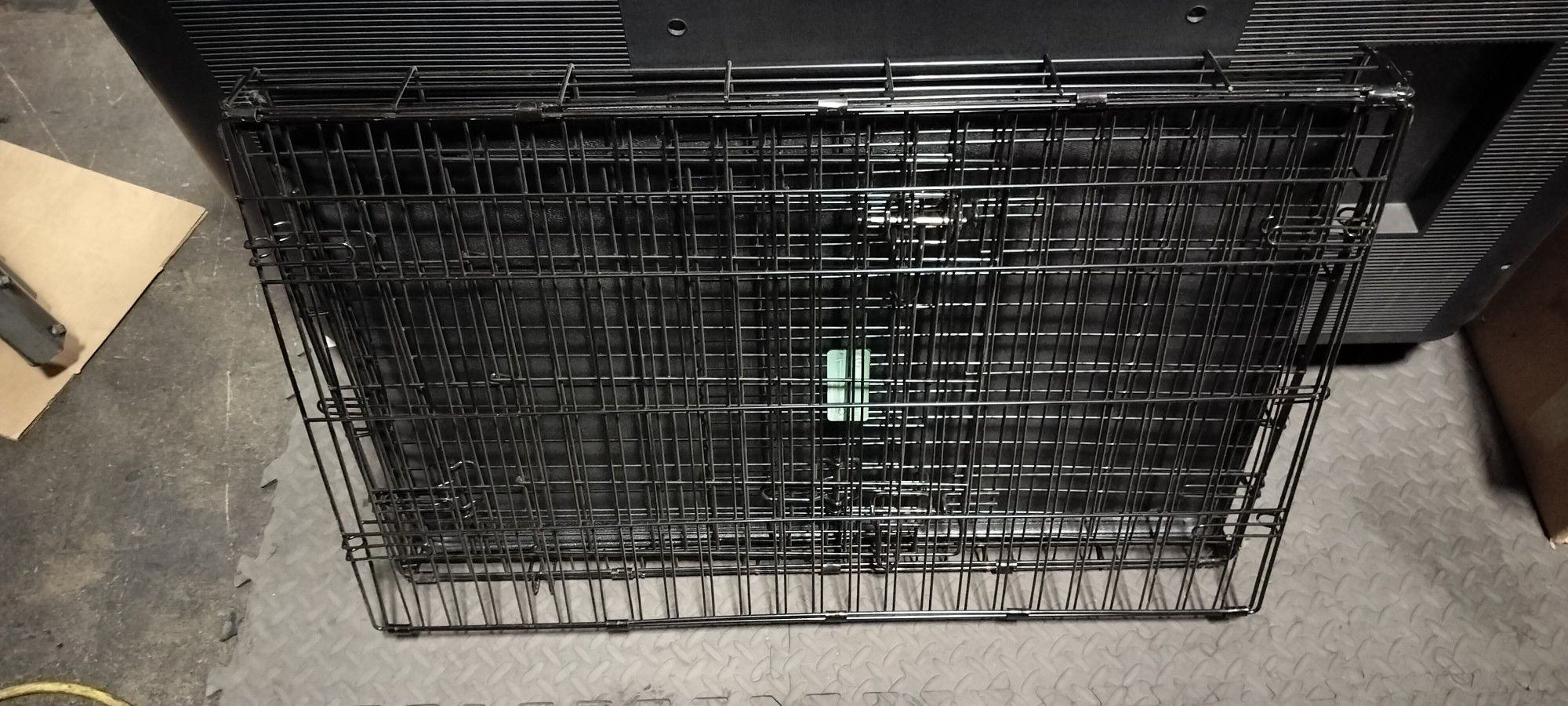 I Crate 1536 DDD Double Door Folding Dog Crate