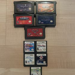 GAMEBOY advance/ds games lot of 10