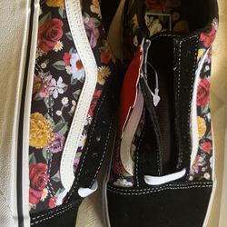 Vans Flower Shoes 