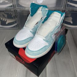Jordan 1 Retro High OG Turbo Green (GS) - Size:6.5 Y