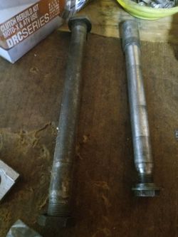 Yz 250 Axles An Nuts