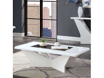 Dubendorf White Coffee Table
