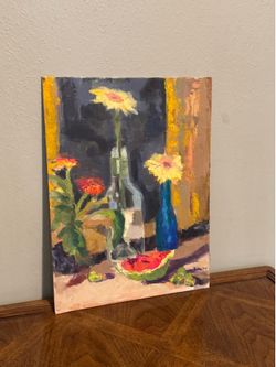 GORGEOUS COLORFUL STILL LIFE ART