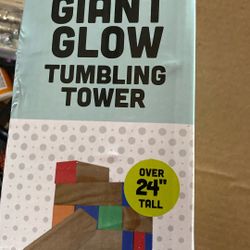 GIANT GLOW TUMBLING TOWER