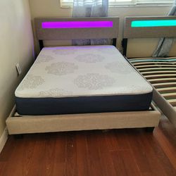 NEW FULL SIZE MATTRESS AND BOX SPRING - 2PC.
