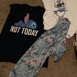 3 Pack Stitch Shirts And Nightgown