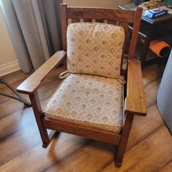 Antique Oak Rocking Chair
