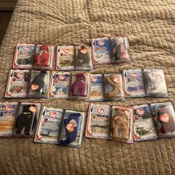 Beanie Baby Set Retired  Mint New 